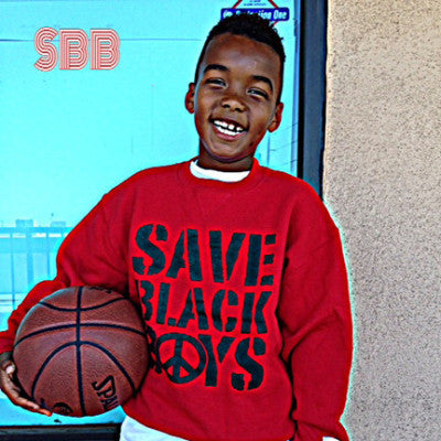 Save Black Boys™ Crew Neck Sweatshirt - Kids