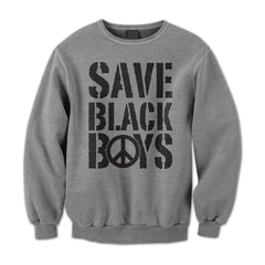 Save Black Boys™ Crew Neck Sweatshirt - Adult